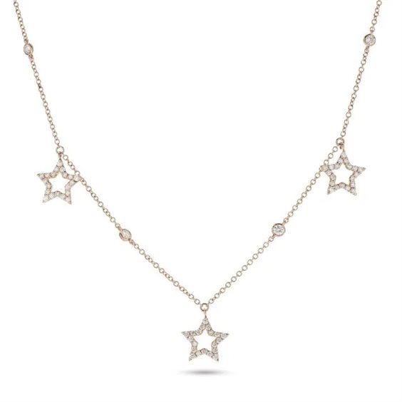 Halskette Buonocore Dame in Gold Diamante 0.65 Ct 553C01DP - 553C01DP